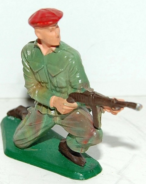 Figurine Team Miniature - Soldat US Tireur à Genoux - Pékin 1900 - 54 Mm Plomb Peint